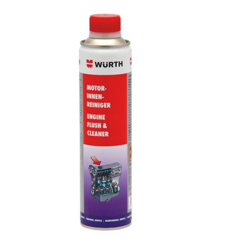 Preplachovač a čistič motora na použitie pri všetkých benzínových a naftových motoroch